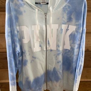 VS Pink Tie Dye Sweatshirt